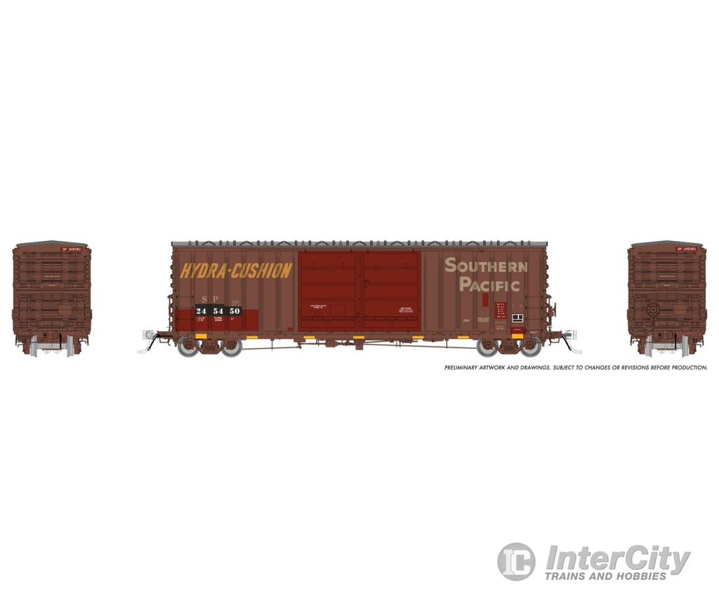 Rapido 170024 Ho Pc&F B-70-75 Boxcar: Southern Pacific - Patchout: #245450 Freight Cars