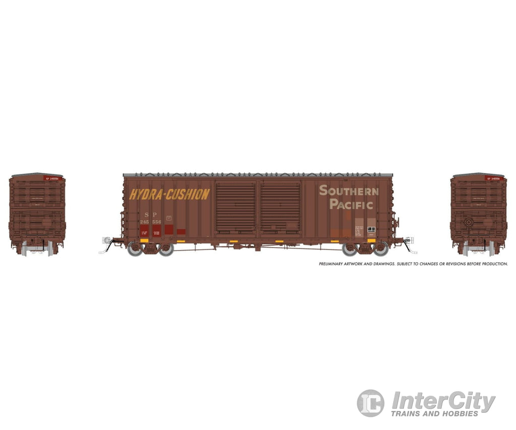 Rapido 170026 Ho Pc&F B-70-75 Boxcar: Southern Pacific - Patchout: #245556 Freight Cars