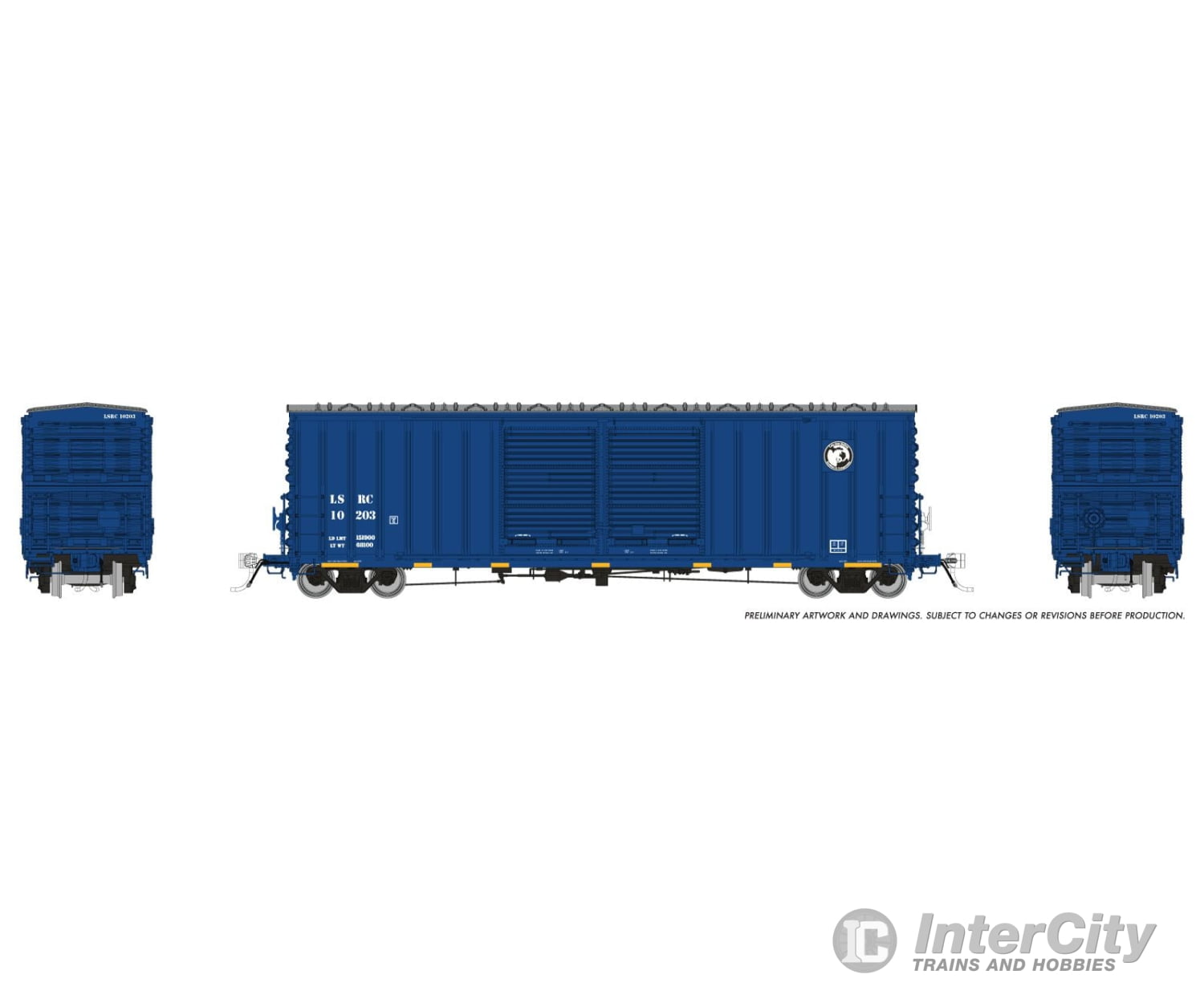 Rapido 170032 Ho Pc&F B-70-75 Boxcar: Lake State Railway: #10203 Freight Cars