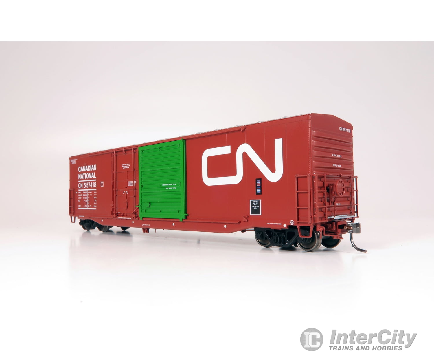 Rapido 173001 Ho Nsc 5304 Boxcar: Cn - Delivery W/ Green Door: 6-Pack #1 Freight Cars