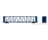 Rapido 174013A HO NSC Centerbeam Flatcar: Ontario Northland - Blue: Single Car Freight Cars