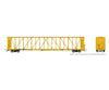 Rapido 174014 HO NSC Centerbeam Flatcar: Trailer Train (TTZX) - Early Ribbed Deck: 6-Pack Freight Cars