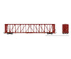 Rapido 174017A HO NSC Centerbeam Flatcar: Wisconsin Central - Red: Single Car Freight Cars