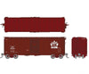 Rapido 182001 HO 1937 AAR 40’ Boxcar: CNR - White Leaf Herald: 6-Pack Freight Cars