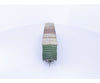 Rapido 191003A-WMT-M HO Trenton Works 6637cuft boxcar: BC Rail - faded w/conspicuity stripes #1 - Weathered by WEATHER