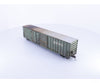 Rapido 191004A-WMT-XH HO Trenton Works 6637cuft boxcar: BC Rail - faded w/conspicuity stripes faded #2 - Weathered by
