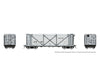 Rapido 195001 Ho Acf Helium Car: Atmx - Grey & Silver: 6-Pack #1 Freight Cars