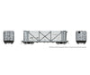 Rapido 195002 Ho Acf Helium Car: Atmx - Grey & Silver: 6-Pack #2 Freight Cars