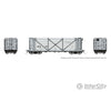 Rapido 195002 Ho Acf Helium Car: Atmx - Grey & Silver: 6-Pack #2 Freight Cars