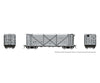 Rapido 195005 Ho Acf Helium Car: Mhax - All-Silver Scheme: 6-Pack Freight Cars
