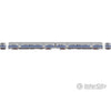 Rapido 207002 Ho Budd M3 Set (Dc/Silent): Lirr/Mta - Blue Stripe Scheme: #9825 + 9826 Locomotives