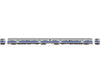 Rapido 207003 Ho Budd M3 Set (Dc/Silent): Lirr/Mta - Blue Stripe Scheme: #9831 + 9832 Locomotives