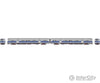 Rapido 207055 Ho Budd M3A Set (Dc/Silent): Mncr - Blue Stripe W/ Headlight: #8046 + 8047 Locomotives