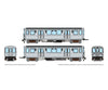 Rapido 208019 HO CTA 2600-series L (DC/Silent): Painted Unlettered Locomotives