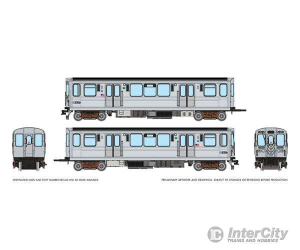 Rapido 208507 HO CTA 2600-series L (DC/DCC/Sound): Speedlines Logo Scheme: #2955 + 2956 Locomotives