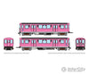 Rapido 208516 HO CTA 2600-series L (DC/DCC/Sound): Pink Line Promotional Scheme: #3007 + 3008 Locomotives