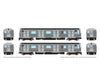 Rapido 209314 HO R32 ’Brightliner’ Subway 2-Car Set (Unpowered): MTA: C 8th Ave/Fulton Locomotives