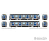 Rapido 209505 HO R32 ’Brightliner’ Subway 2-Car Set (DC/DCC/Sound): NYCTA - TA Logo: D 6th Ave Locomotives