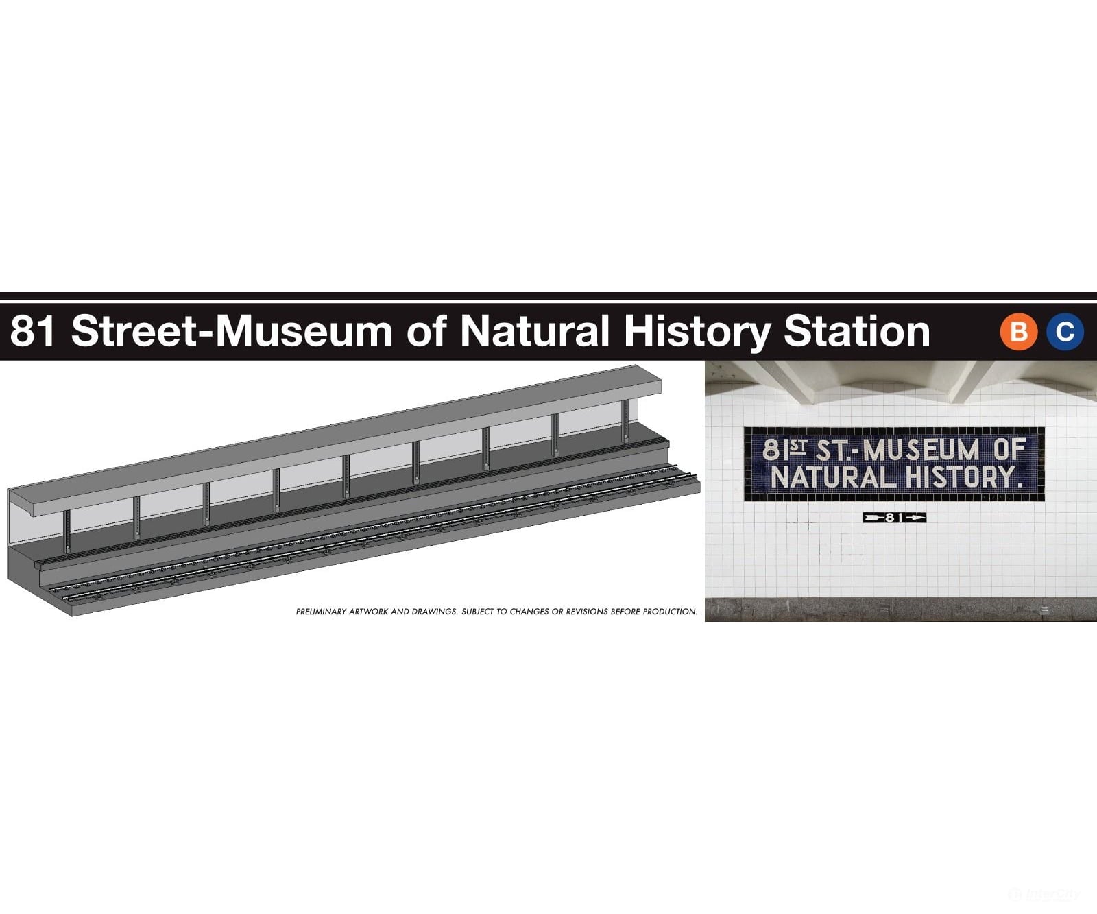 Rapido 209997 HO Scale NYC Subway Lighted Display Platform: IND 81st-MuseumÂ of Natural History Locomotives