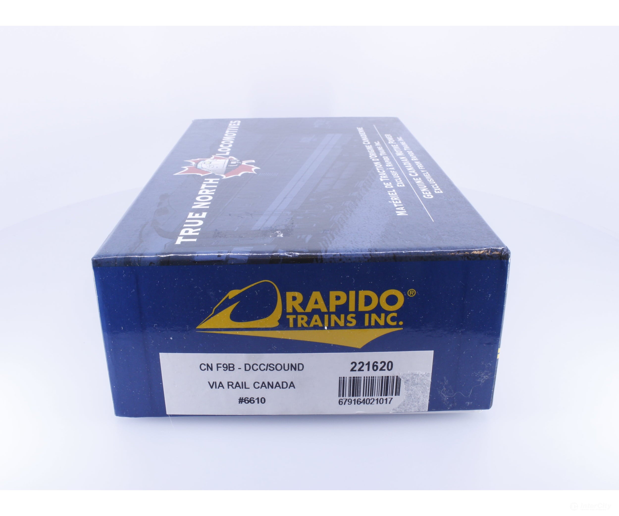 Rapido 221620 HO CN F9B Diesel B Unit Locomotive Via Rail (VIA) 6610 DCC & Sound Locomotives