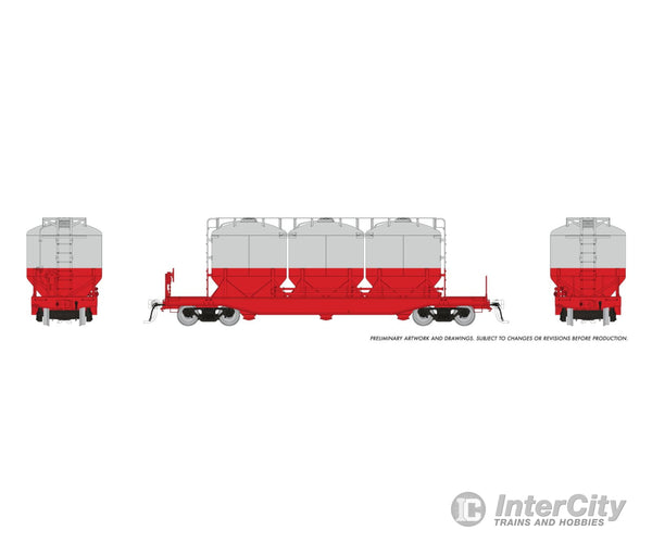 Rapido 224099 HO Halliburton Cement Car: Undecorated Single Car