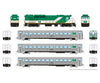 Rapido 226006 HO GO Transit Set (DC/Silent): Early Green Set #4 (Loco: 505 Cab: 106 Coaches: 1024 1053) Locomotives