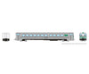 Rapido 226102 HO H-S Commuter Cab Coach: GO Transit: #105 Passenger Cars