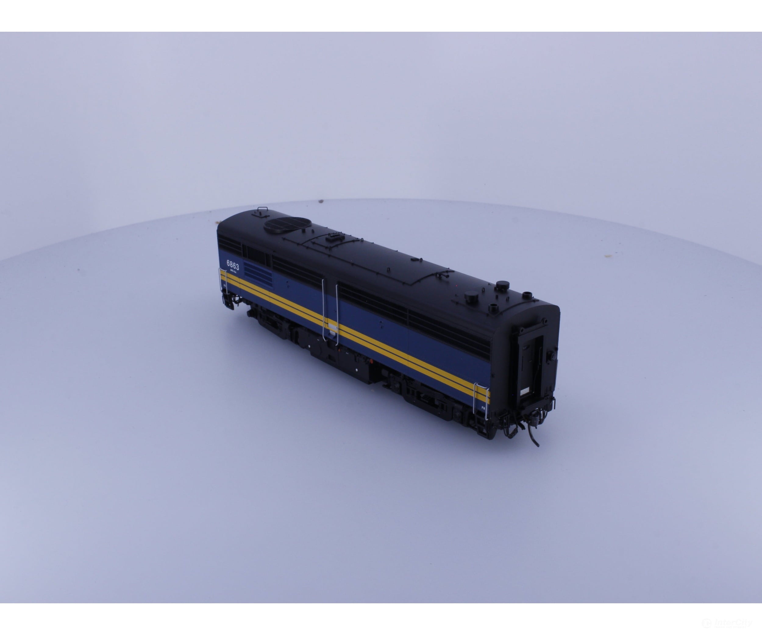 Rapido 30512 HO FPB-4 Diesel B Unit #2 Via Rail (VIA) 6863 DCC & Sound Locomotives