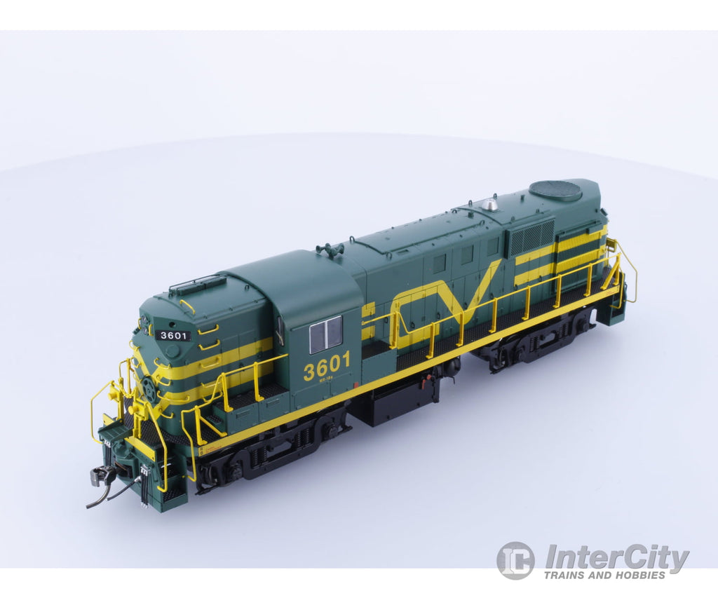 Rapido 31557 Ho Alco Rs-11 Central Vermont (Green And Yellow Noodle) 3601 Dcc & Sound Locomotives