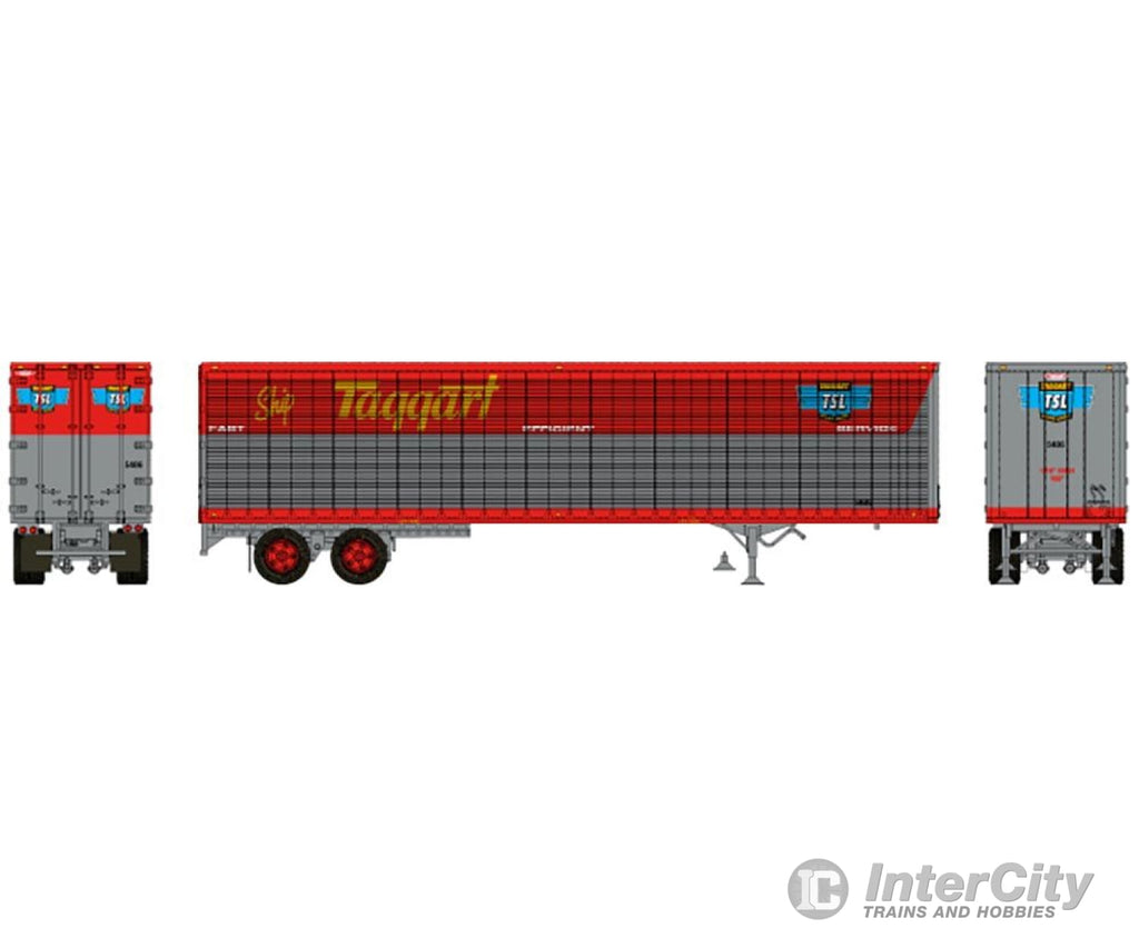 Rapido 403104 Ho 45’ Trailmobile Dry Van Trailer: Taggart Trucking: #5431 Freight Loads & Containers