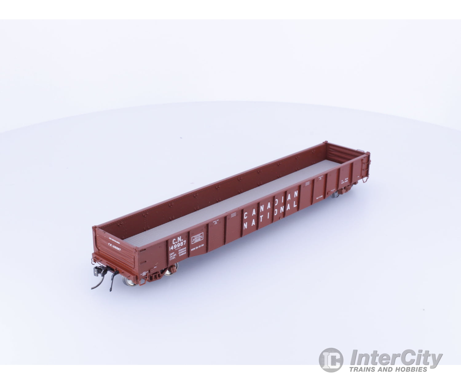 Rapido 50049A HO 52’6’’ Mill Gondola Canadian National (CN) 149987 Freight Cars