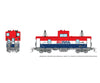 Rapido 510058 N Wide Vision Caboose: BC Rail - Red/White/Blue Scheme: #1877 Freight Cars