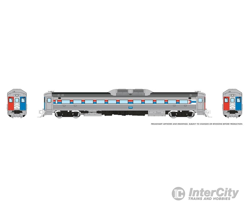 Rapido 516001 N Budd Rdc-1 (Phase 1) (Dc/Silent): Amtrak - Ph Ii Locomotives
