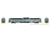 Rapido 516052 N Budd RDC-3 (Ph 2) (DC/Silent): BC Rail - Two-tone Green: BC-33 Locomotives