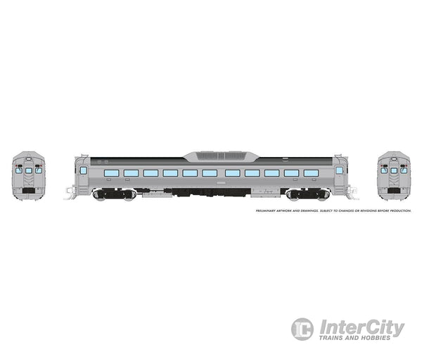 Rapido 516095 N Budd Rdc-1 (Phase 2) (Dc/Silent): Painted Unlettered Locomotives