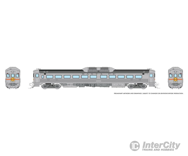 Rapido 516502 N Budd Rdc-1 (Phase 1) (Dc/Dcc/Sound): Atsf - Delivery: Dc-191 + Dc-192 Locomotives