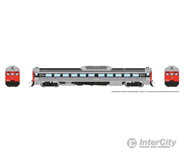 Rapido 516506 N Budd Rdc-1 (Phase 2) (Dc/Dcc/Sound): Cn - Noodle Locomotives