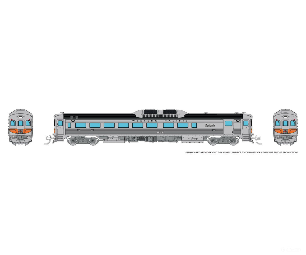 Minecraft Budd Rdc Rapido 516544 N Budd RDC-2 (Ph 1) (DC/DCC/Sound): Western Pacific: #37