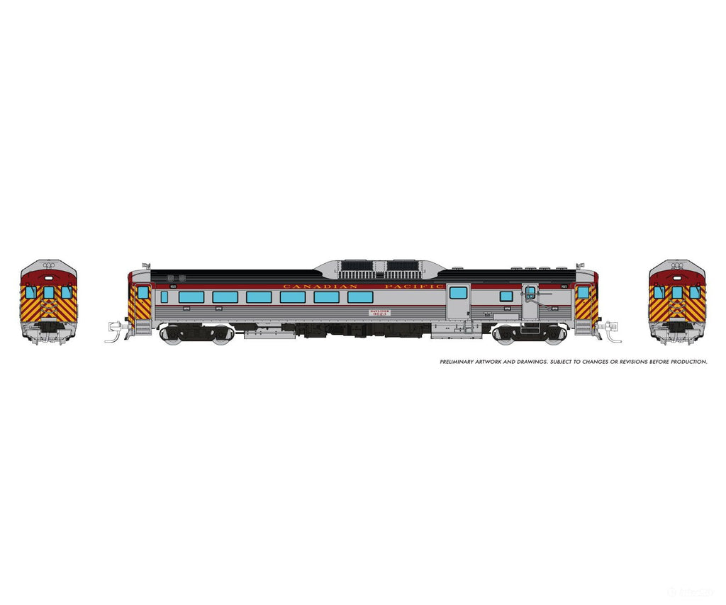 Canadian Pacific Rdc3 Rapido 516560 N Budd RDC-3 (Ph 1) (DC/DCC/Sound): Canadian Pacific - M