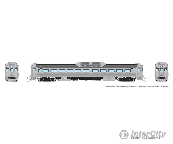 Rapido 516595 N Budd Rdc-1 (Phase 2) (Dc/Dcc/Sound): Painted Unlettered Locomotives