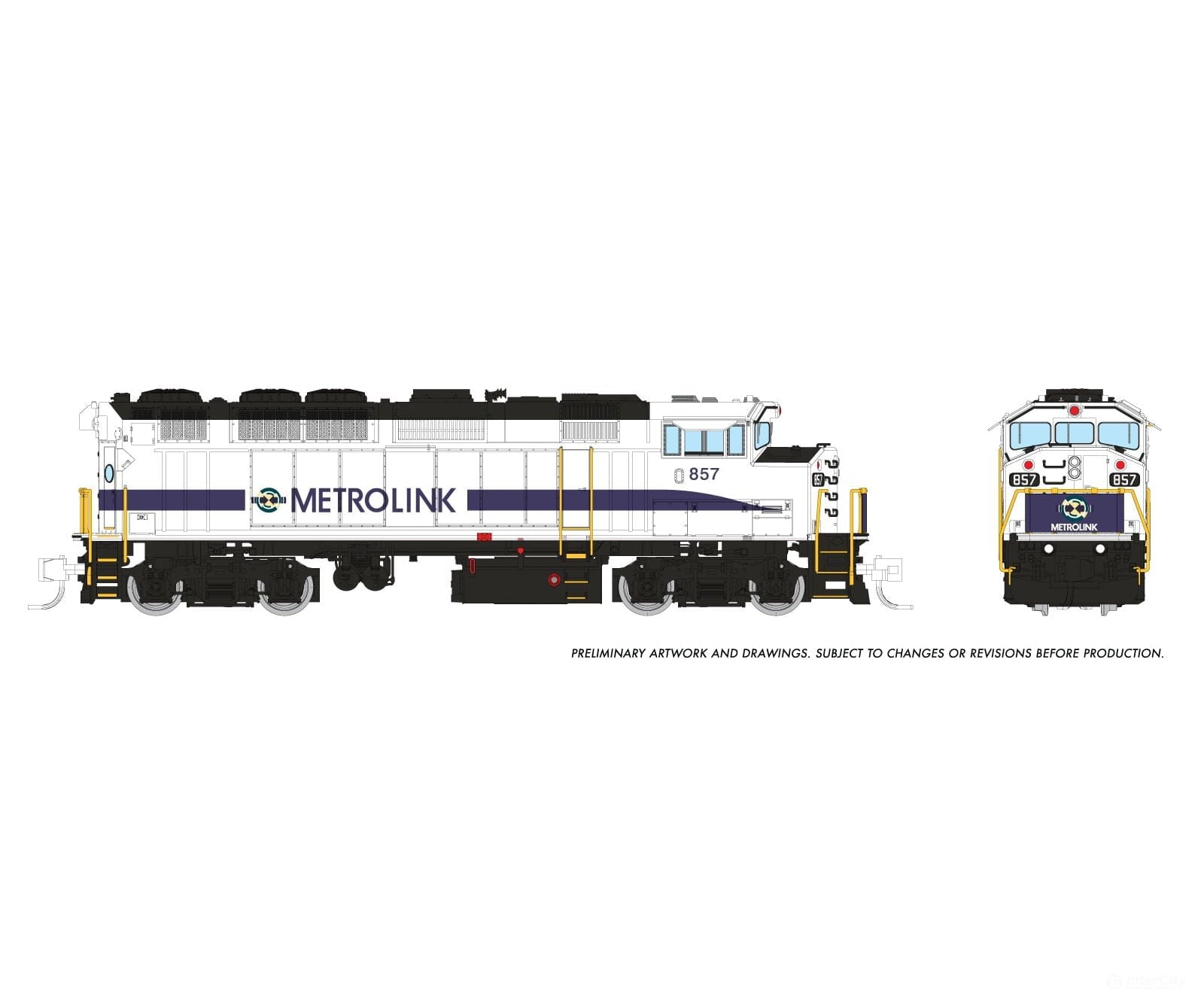Rapido 519016 N Gmdd F59Ph (Dc/Silent): Metrolink - Teal Stripe: #862 Locomotives