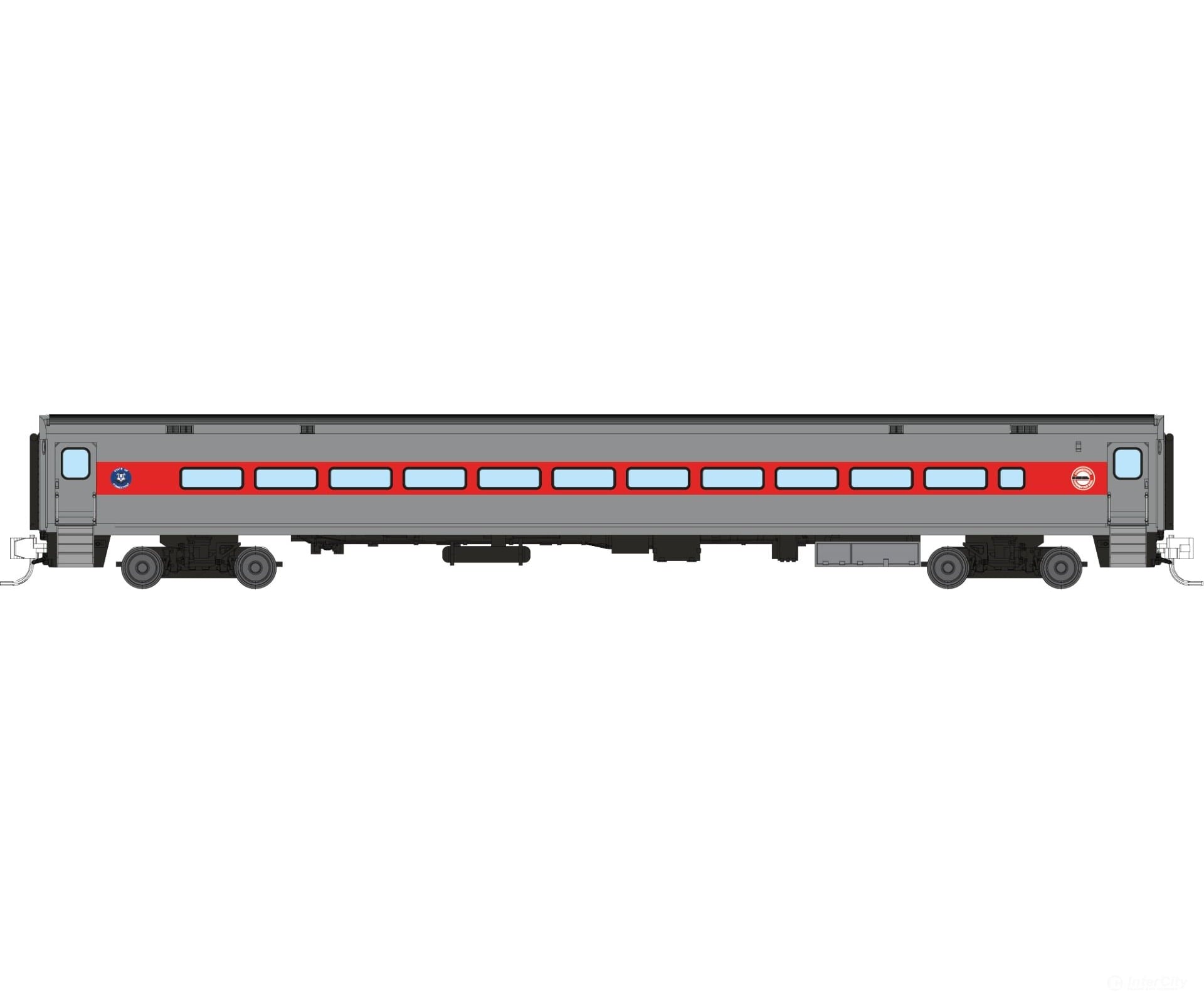 Rapido 528054 N Comet Car: CDOT Connecticut - Late Scheme: Coach - Passenger Cars