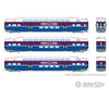 Rapido 546001 N Bilevel Commuter Car: Ace - Early: Set #1 (Cab: 3305 Coaches: 3212 3216) Passenger