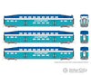 Rapido 546010 N Bilevel Commuter Car: Coaster - Early: Set #1 (Cab: 2309 Coaches: 2501 2504)