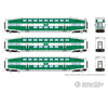 Rapido 546013 N Bilevel Commuter Car: Go Transit: Set #1 (Cab: 205 Coaches: 2123 2150) Passenger