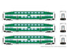 Rapido 546015 N Bilevel Commuter Car: Go Transit: Set #3 (Coaches: 2310 2325 2341) Passenger Cars