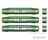 Rapido 546018 N Bilevel Commuter Car: Go/Metrolinx: Set #3 (Coaches: 2002 2065 2079) Passenger Cars