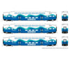 Rapido 546024 N Bilevel Commuter Car: Sounder: Set #3 (Coaches: 401 406 409) Passenger Cars