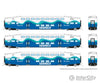 Rapido 546024 N Bilevel Commuter Car: Sounder: Set #3 (Coaches: 401 406 409) Passenger Cars