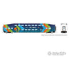 Rapido 546028 N Bilevel Commuter Car: Trirail - Dark Blue Scheme: Set #1 (Cab: 501 Coaches: 1004